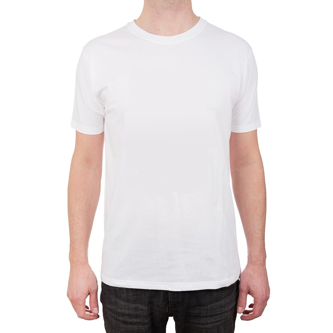 t-shirt, white, garment